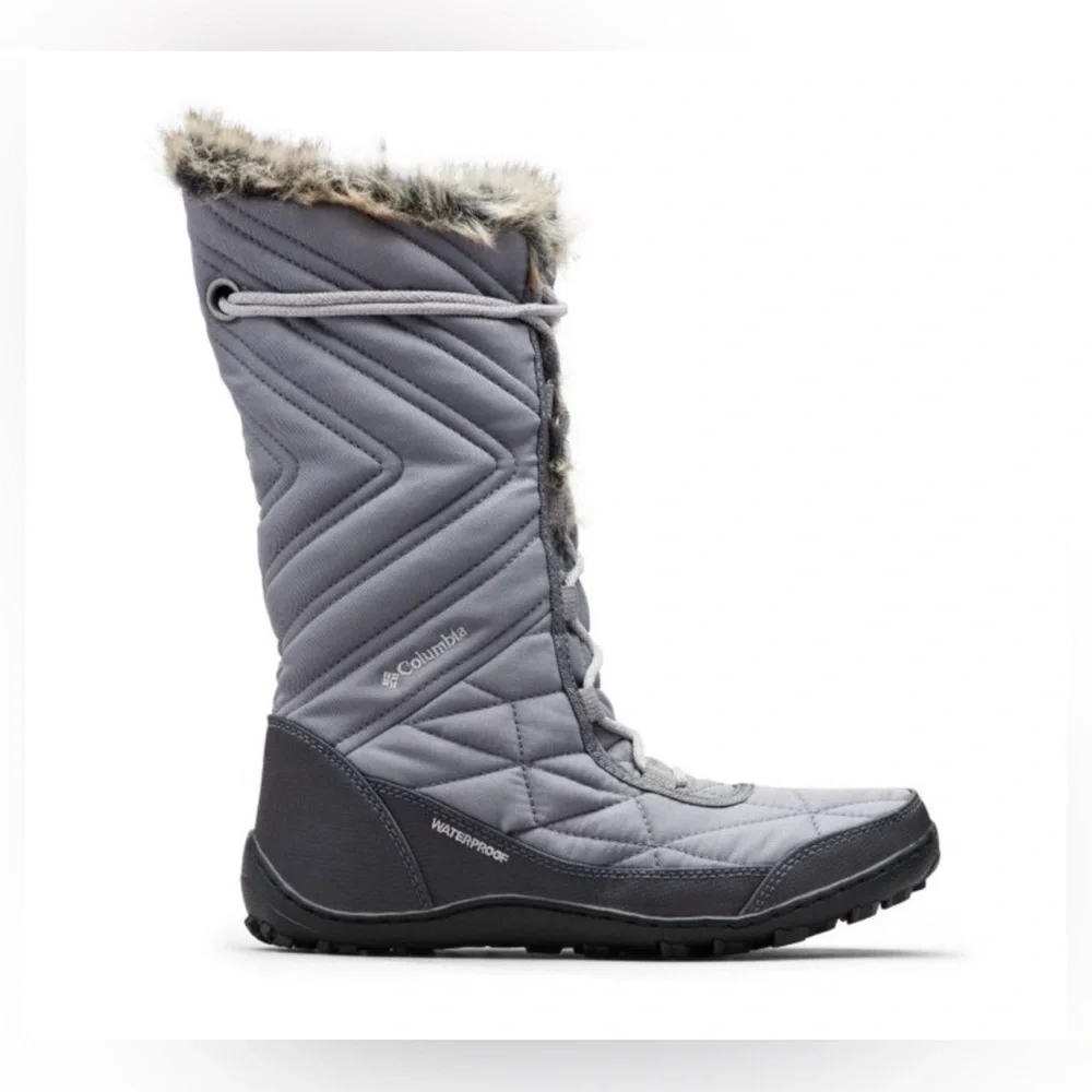 Columbia Minx Mid III Winter Waterproof Fur Snow Boots Ski Snowboard Outdoor